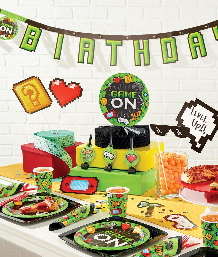 Gaming | Game On Party Supplies | Balloons | Decorations | Packs
